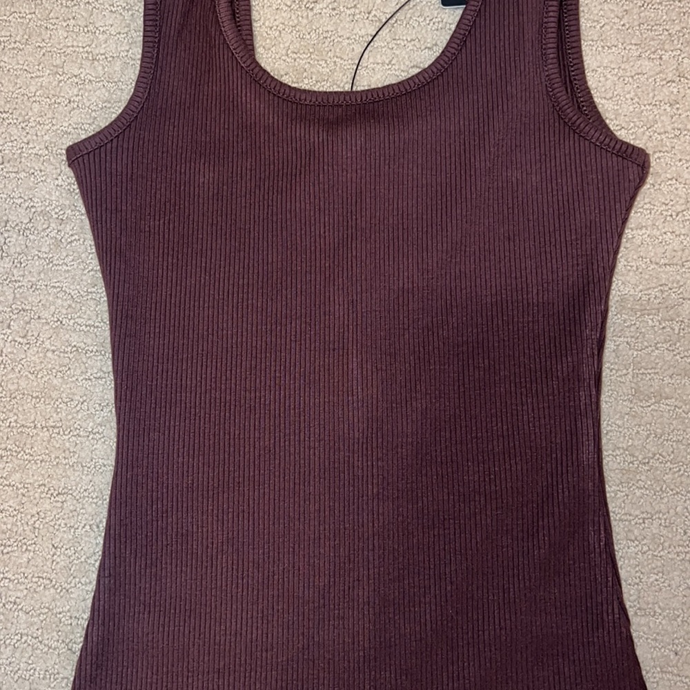 Chocolate brown snatched jumpsuit - Picture 3 of 5